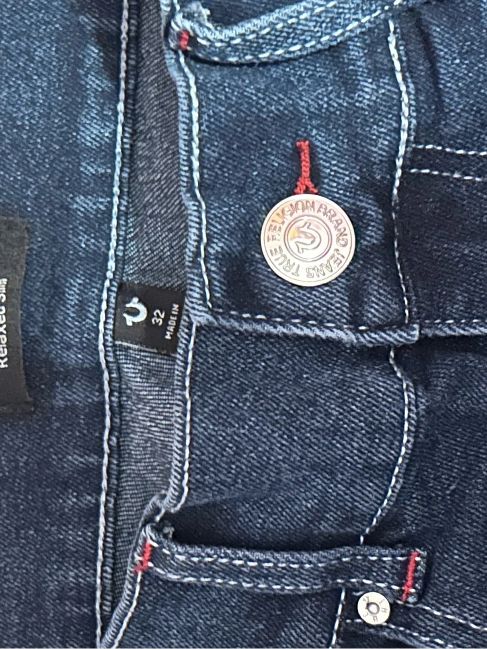 True Religion Dark Blue Men's Bootcut Jeans